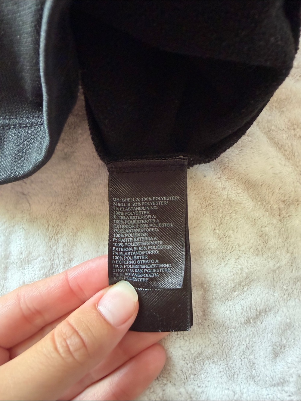 The North Face Men’s XL Black WindWall 1/4 Zip Fleece Lined Pullover - Picture 11 of 12